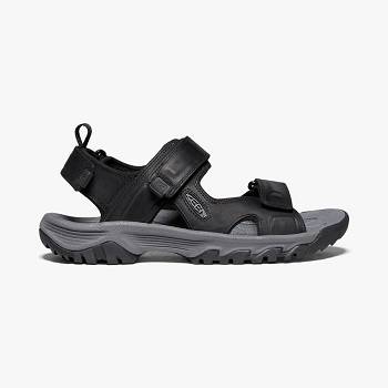 KEEN Targhee III Open Toe - Cierne Sandale Panske, K0113SK